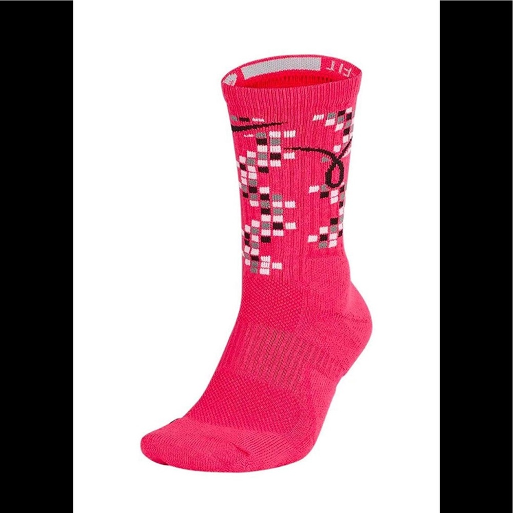 Nike Elite Kay Yow Basketball Crew Socks NWT